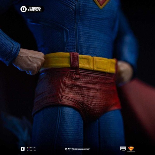 Art Scale Superman & Krypto 32 cm - Iron Studios Superman Legacy