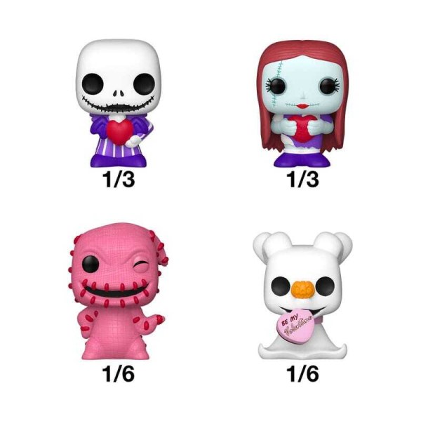 Bitty POP! personaggio misterio di San Valentino - Disney The Nightmare before Christmas