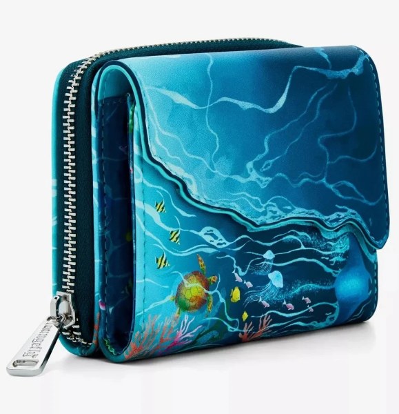 PORTAFOGLIO WATER FLOW - DISNEY LOUNGEFLY OCEANIA