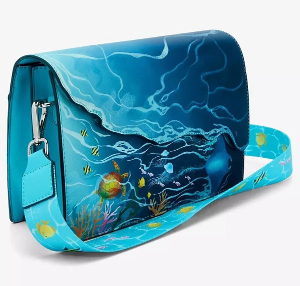 BORSA A TRACOLLA ESCLUSIVA WATER FLOW - DISNEY LOUNGEFLY VAIANA