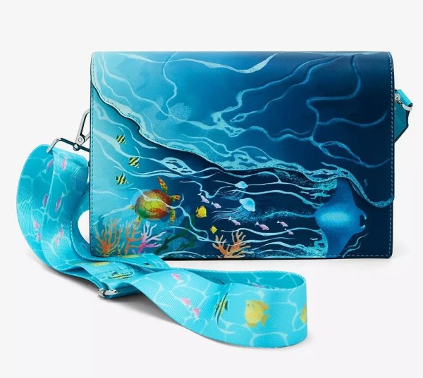 BORSA A TRACOLLA ESCLUSIVA WATER FLOW - DISNEY LOUNGEFLY VAIANA