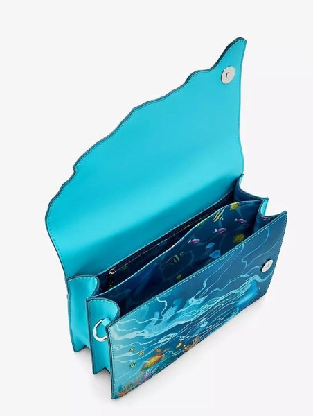 BORSA A TRACOLLA ESCLUSIVA WATER FLOW - DISNEY LOUNGEFLY VAIANA