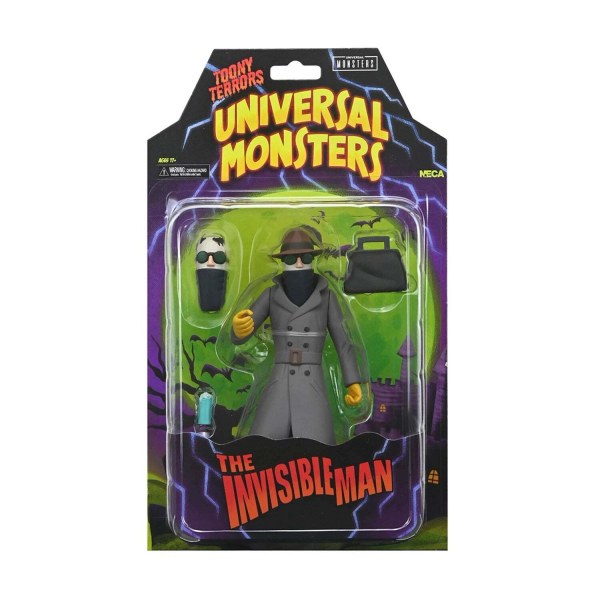 Universal Monsters – Action figure in scala 6” – Toony Terrors – Uomo invisibile