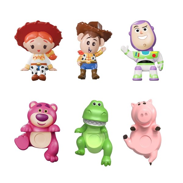 MINI FIGURINA ADESIVA IN PVC DI TOY STORY - DISNEY PIXAR GRAND JESTER