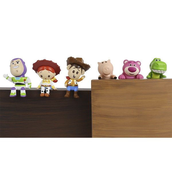 MINI FIGURINA ADESIVA IN PVC DI TOY STORY - DISNEY PIXAR GRAND JESTER