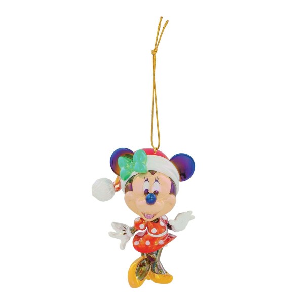 ORNEMENTO IN PVC IRIDESCENTE MINNIE DI NATALE - DISNEY DEPARTMENT 56