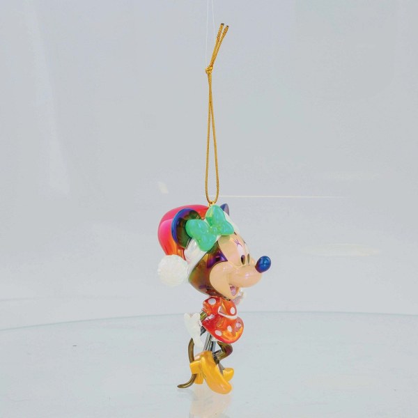 ORNEMENTO IN PVC IRIDESCENTE MINNIE DI NATALE - DISNEY DEPARTMENT 56