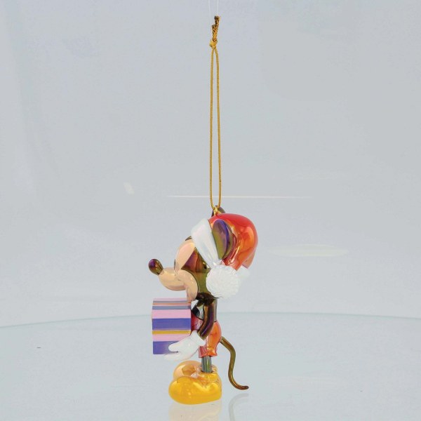 ORNAMENTO IN PVC IRIDESCENTE TOPOLINO DI NATALE - DISNEY DEPARTMENT 56