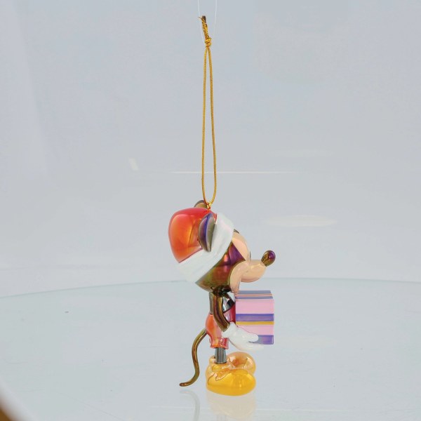 ORNAMENTO IN PVC IRIDESCENTE TOPOLINO DI NATALE - DISNEY DEPARTMENT 56