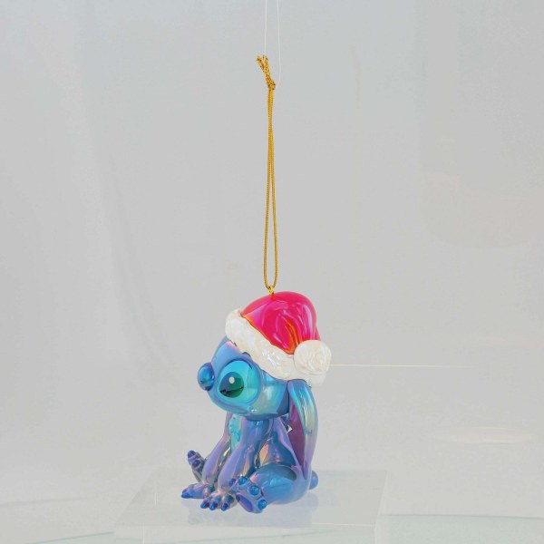 ORNAMENTO IN PVC IRIDESCENTE STITCH DI NATALE - DISNEY DEPARTMENT 56