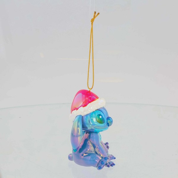ORNAMENTO IN PVC IRIDESCENTE STITCH DI NATALE - DISNEY DEPARTMENT 56