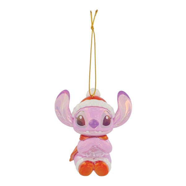 ORNAMENTO IN PVC IRIDESCENTE ANGEL NATALE - DISNEY DEPARTMENT 56