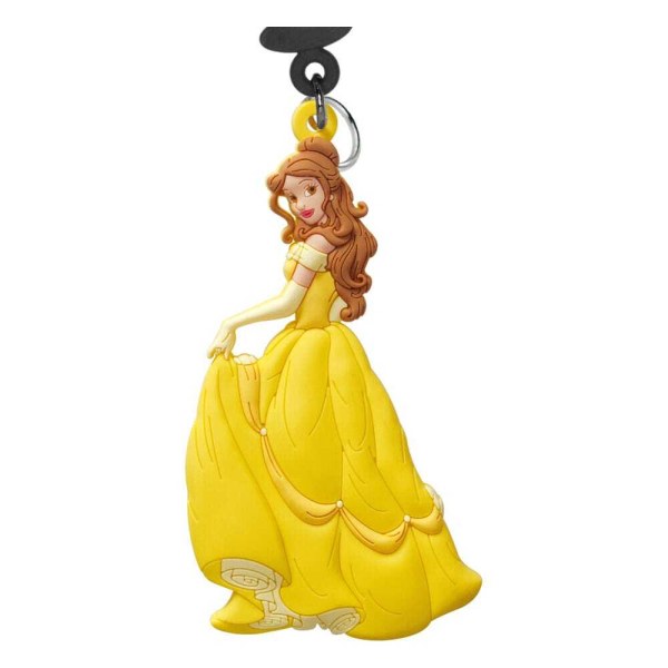 Portachiavi Borsa Zaino in PVC morbido al tatto Belle -  Disney Principessa