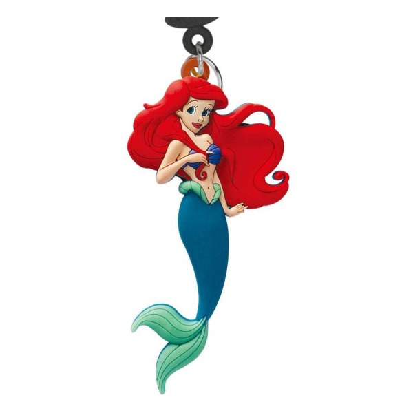 Portachiavi, borsetta, zainetto in PVC morbido al tatto con Ariel - Disney La Sirenetta