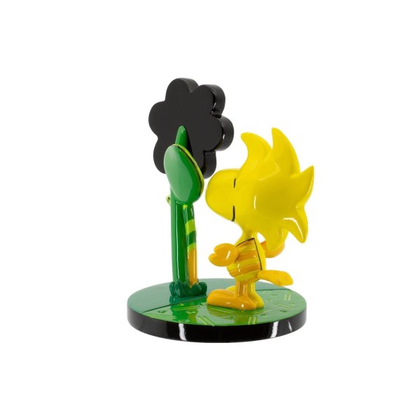 MINI FIGURINA WOODSTOCK CON UN FIORE - BRETTO PEANUTS