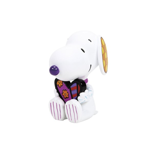 MINI FIGURINA SNOOPY CON CUORE DI BRITTO - BRITTO PEANUTS