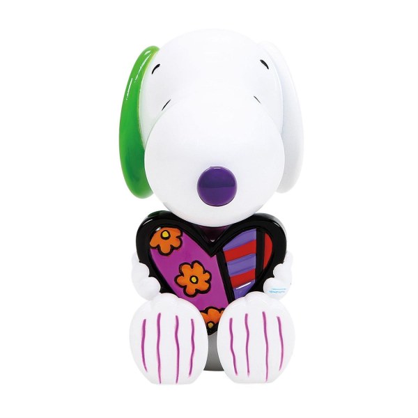 MINI FIGURINA SNOOPY CON CUORE DI BRITTO - BRITTO PEANUTS