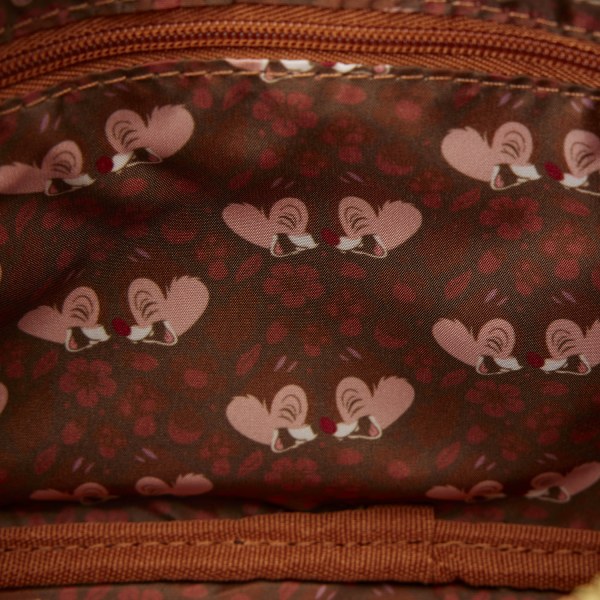 Sac Bandoulière in velluto a coste con portamonete di Cip e Ciop - Disney Loungefly