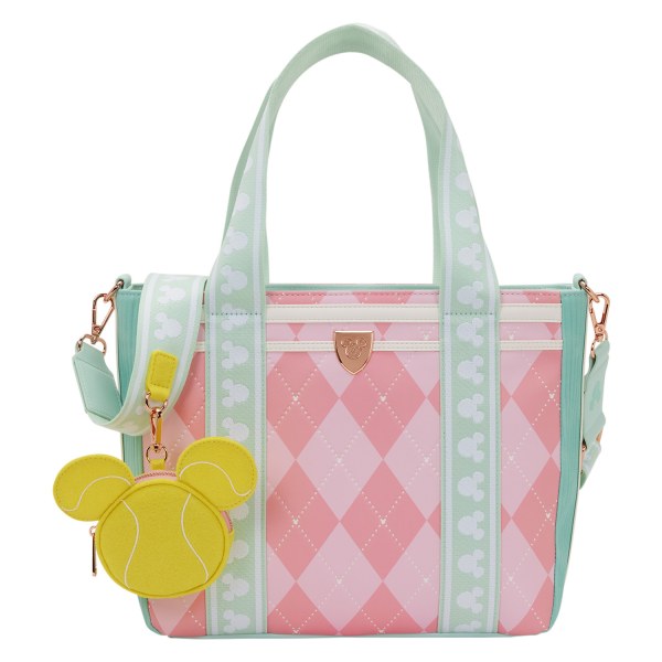 Borsa Tote da tennis con portamonete Topolino e amici - Disney Loungefly