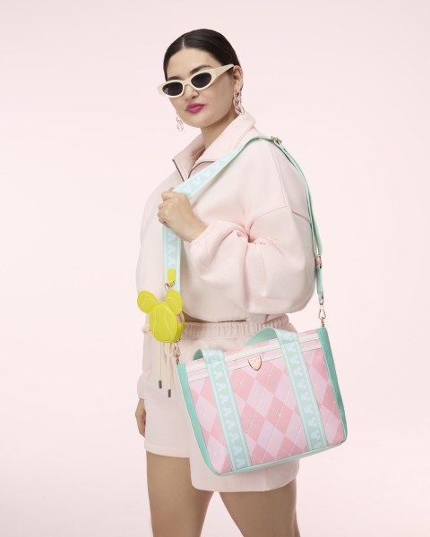 Borsa Tote da tennis con portamonete Topolino e amici - Disney Loungefly