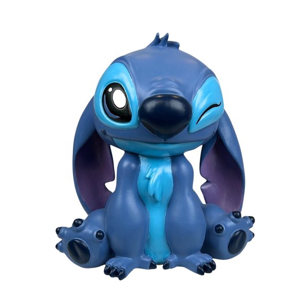 Piccola statuetta da giardino 3D Stitch con le orecchie abbassate – Disney
