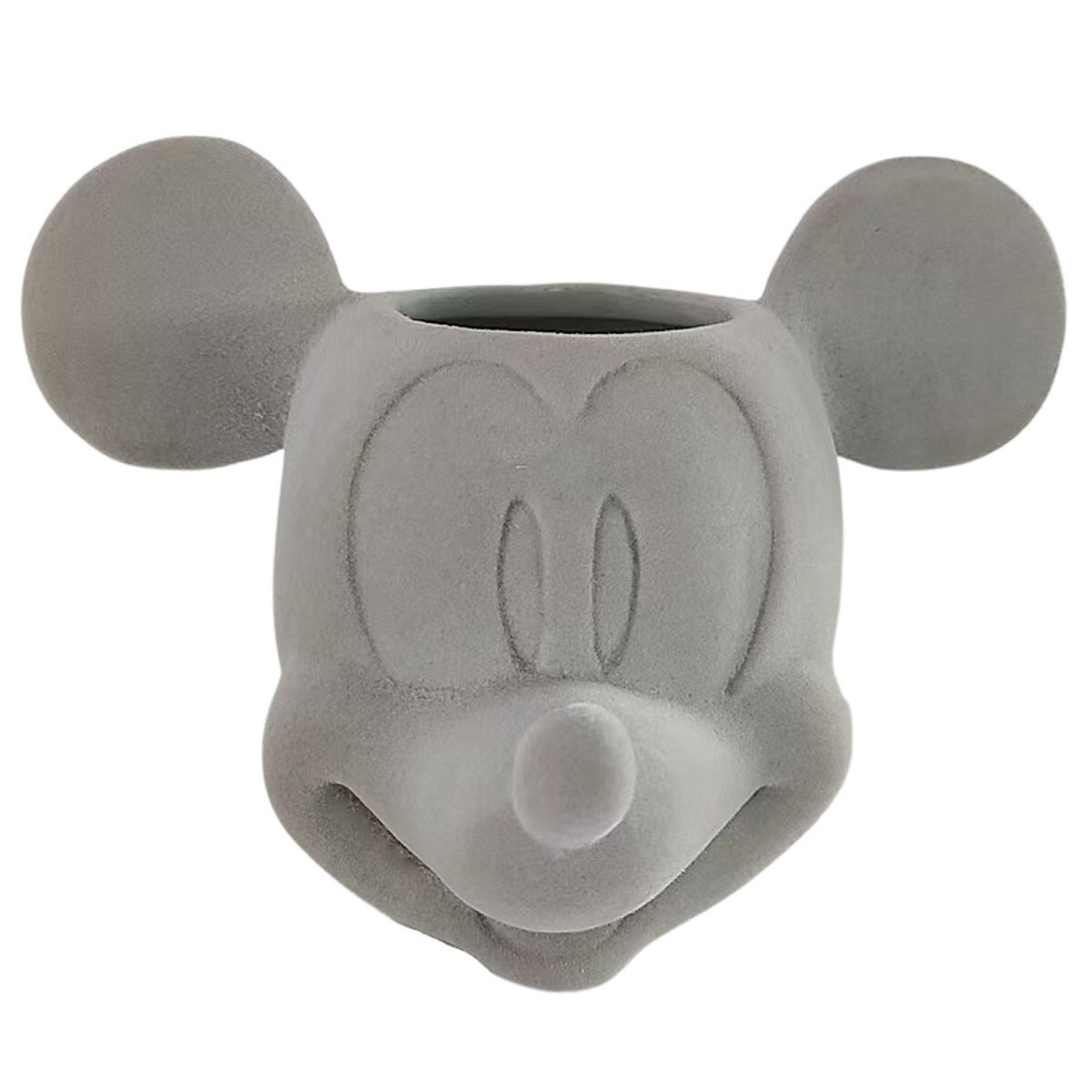 Vaso di fiori 3D floccato di Topolino, 6 cm – Disney