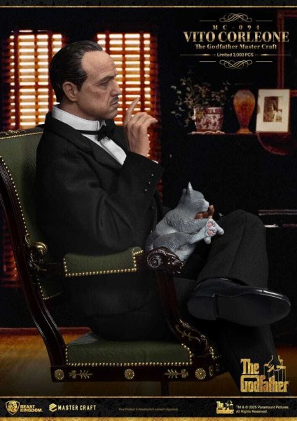 Statuetta Master Craft di Vito Corleone de Il Padrino, 31 cm