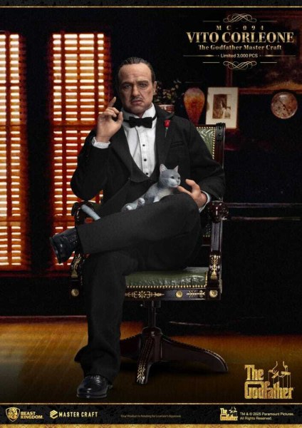 Statuetta Master Craft di Vito Corleone de Il Padrino, 31 cm
