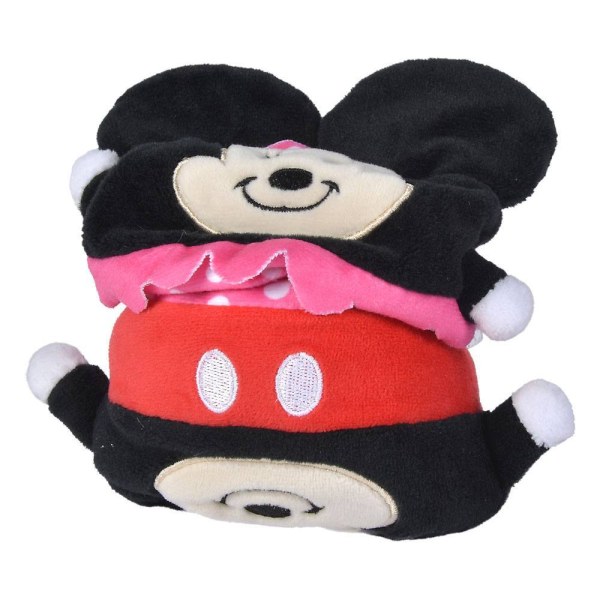 Peluche reversibile Topolino/Minnie 8 cm - Disney