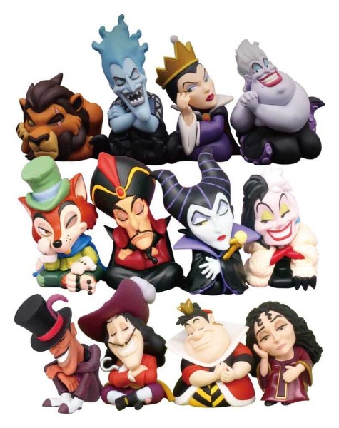 Figurina Cattivi Twinchees Lil' Sleeper in bustina a sorpresa, 5 cm - Disney Villains
