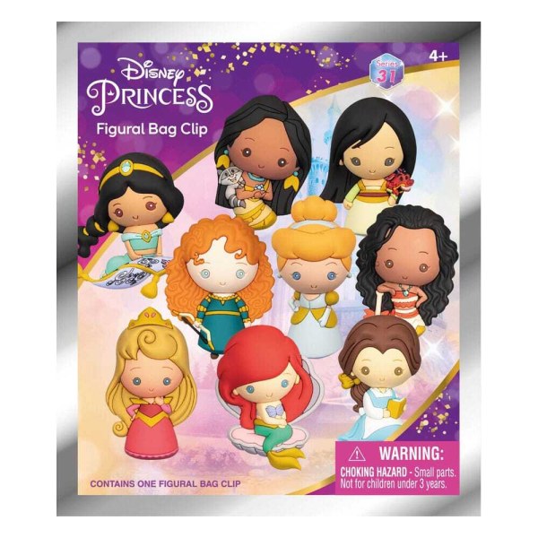 Portachiavi 3D di zaino della serie Ultimate Princess 31 - Disney