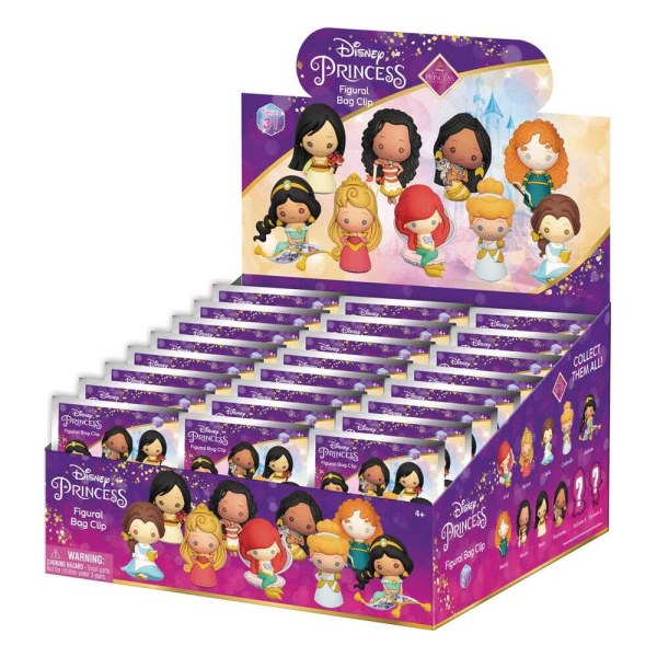 Portachiavi 3D di zaino della serie Ultimate Princess 31 - Disney