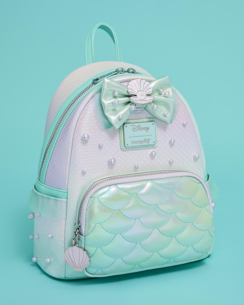 Mini zaino perla iridescente - Disney Loungefly La Sirenetta