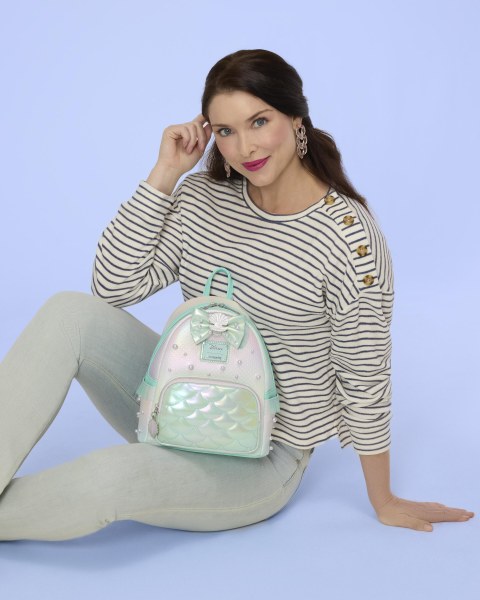 Mini zaino perla iridescente - Disney Loungefly La Sirenetta