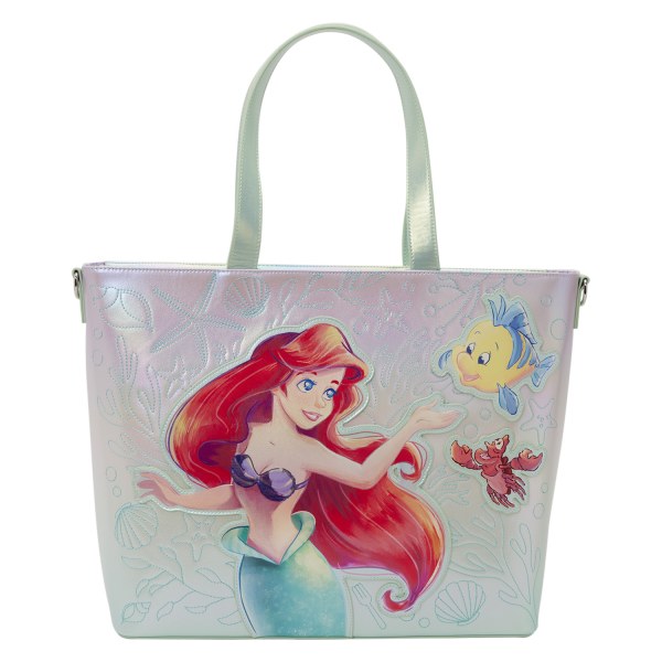 Borsa Tote con portamonete Ariel e Flounder - Disney Loungefly La Sirenetta