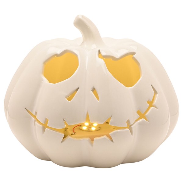 Decorazione in ceramica luminosa con Jack Nightmare Before Christmas della Disney.