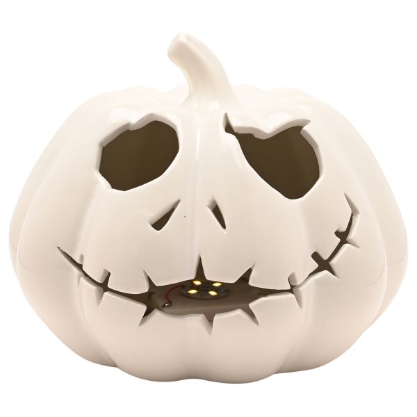 Decorazione in ceramica luminosa con Jack Nightmare Before Christmas della Disney.