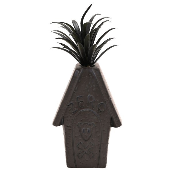 Vaso a forma di bara Zero Nightmare Before Christmas della Disney con pianta finta