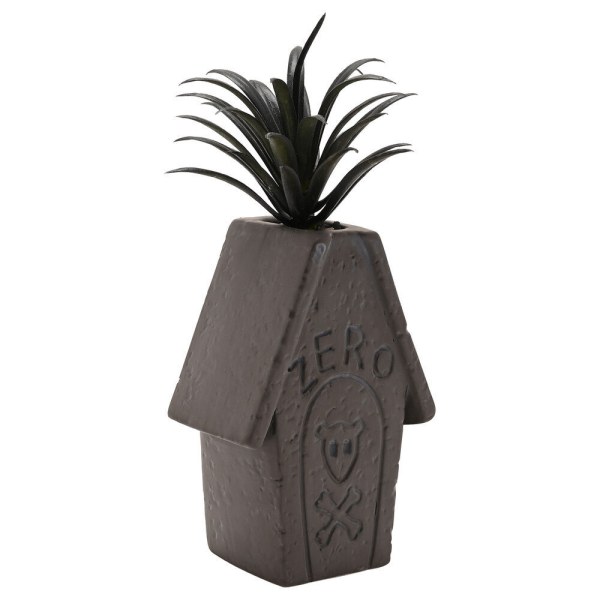 Vaso a forma di bara Zero Nightmare Before Christmas della Disney con pianta finta