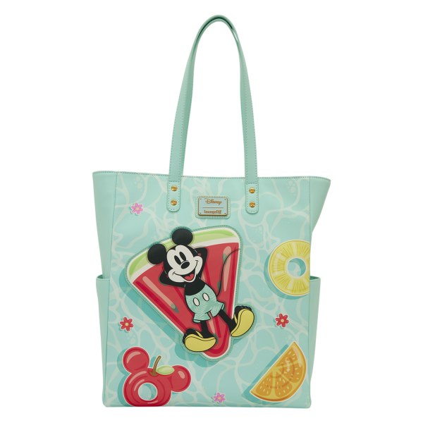 Borsa Tote Topolino e Minnie divertimento in spiaggia - Disney Loungefly