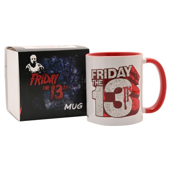 tazza con logo di venerdì 13, 325 ml