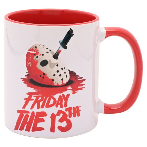 tazza da 325 ml con maschera di Jason per venerdì 13.