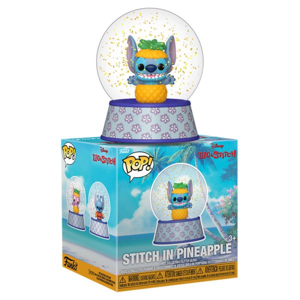 POP! assortito di mini figure misteriose con globo di neve Disney Stitch