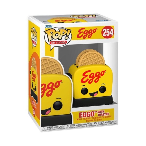 FUNKO POP! 254 Eggo con tostapane - Kellogg