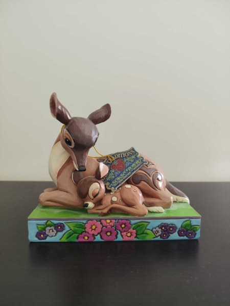 Statuetta Bambi con la mamma “Dormi bene, piccolo principe” - Disney Traditions
