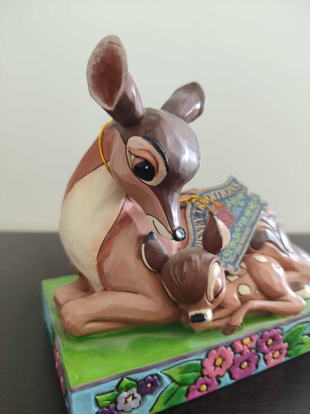 Statuetta Bambi con la mamma “Dormi bene, piccolo principe” - Disney Traditions