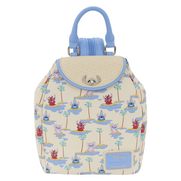 Zainetto mini Stitch, Angelo e Leroy - Disney Loungefly Lilo & Stitch