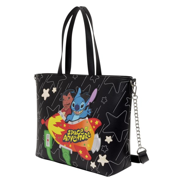 Borsa a tracolla Space Adventure - Disney Loungefly Lilo & Stitch