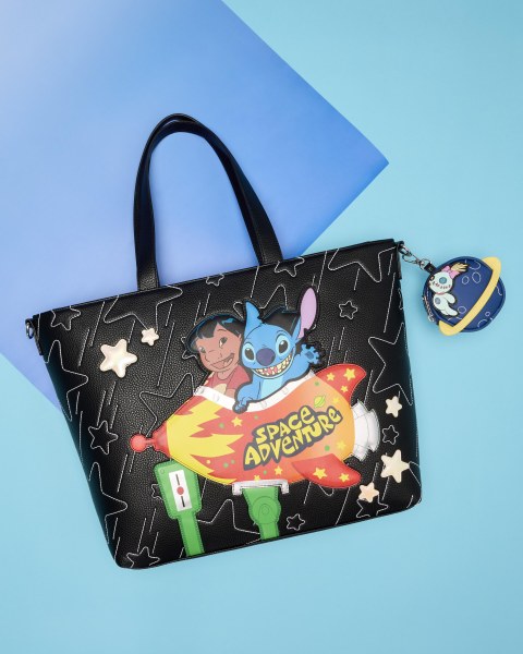 Borsa a tracolla Space Adventure - Disney Loungefly Lilo & Stitch
