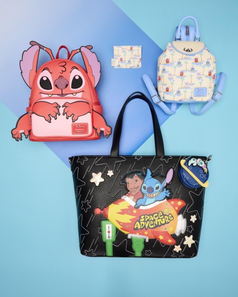 Borsa a tracolla Space Adventure - Disney Loungefly Lilo & Stitch